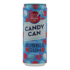 CANDY CAN BUBBLEGUM ZERO SUGAR ITAL DRS üdítő, ásványviz, gyümölcslé
