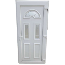  Candy -FL- Műanyag Bejárati Ajtó /  100x210 / Fehér nyílászáró