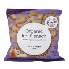 Candycrush Biopont bio extrudált lencse, hagymás-borsos 60 g reform élelmiszer