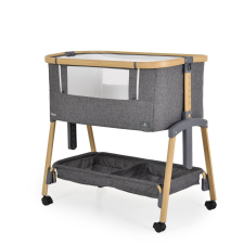 Cangaroo Amo babaöböl - Sötétszürke kiságy, babaágy