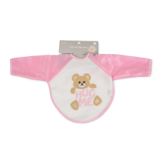 Cangaroo Bear hosszú ujjú előke - Rózsaszín előke