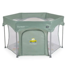 Cangaroo PLAYBOX utazó járóka 6szögletű ZÖLD utazóágy