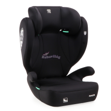 Cangaroo RACE autós ülés 100-150 cm ülésmagasítóvá alakítható FEKETE gyerekülés