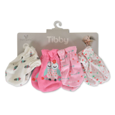  Cangaroo Tibby Újszülött karmolás elleni kesztyű 4 pár - rózsaszín gyerek kesztyű