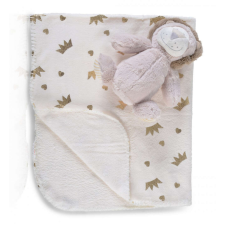 Cangaroo wellsoft takaró 90x75 cm plüss játékkal oroszlán babaágynemű, babapléd