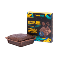 CannaBites Gorilla Glue Cannabis Brownie csokoládé és édesség