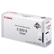Canon C-EXV8 toner eredeti Black 25K 7629A002AA nyomtatópatron & toner