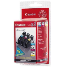 Canon CLI-526 színes eredeti tintapatron multipack (C,M,Y) nyomtatópatron & toner