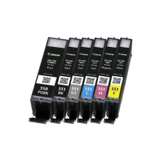Canon CLI-551BXL Fotópatron Pixma iP7250, MG5450, MG6350 nyomtatókhoz, fekete, 11ml nyomtatópatron & toner