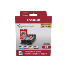 Canon CLI-581XL Tintapatron Multipack Photo 4x8,3ml nyomtatópatron & toner