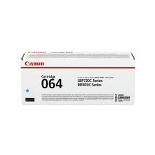 Canon crg064 toner cyan 5.000 oldal kapacitás nyomtatópatron & toner