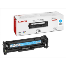 Canon crg718 toner cyan 2.900 oldal kapacitás nyomtatópatron & toner