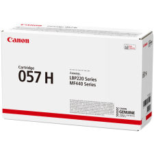Canon CRG-057H FEKETE (10K) EREDETI TONER (3010C002AA) nyomtatópatron & toner