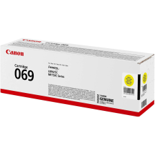  Canon CRG-069H Yellow lézertoner eredeti 5,5K 5095C002 nyomtatópatron & toner