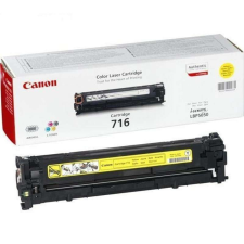 Canon CRG-716 lézertoner eredeti Yellow 1,5K 1977B002 nyomtatópatron & toner