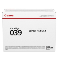 Canon lézertoner CRG-039 fekete 11000 old. nyomtatópatron & toner