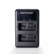  Canon NB-11L Töltő - Canon NB11L akkumulátor utazó dupla töltő digitális fényképező akkumulátor töltő