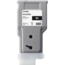 Canon PFI-207 BK tintapatron 1 dB Eredeti Fekete (8789B001) nyomtatópatron & toner