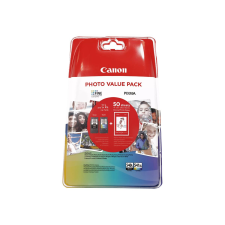 Canon pg-540l/cl-541xl fekete/színes (11ml+15ml) +50db 10x15cm fotópapír eredeti multipack (5224b007) fotópapír