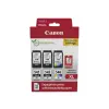  CANON PG-545XL(2DB)/CL-546XL FEKETE/SZÍNES (2X15ML+13ML) + 50DB GP501 10X15CM FOTÓPAPÍR EREDETI MULT