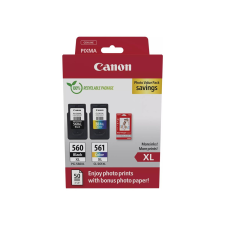 Canon PG-560 XL / CL-561 XL Eredeti Tintapatron Fekete + Színes + Fotópapír nyomtatópatron & toner