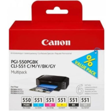  Canon PGI-550/CLI-551 eredeti tintapatron multipack nyomtatópatron & toner
