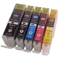 Canon PGI-550XL / CLI-551XL (Zafír) (utángyártott) nyomtatópatron & toner