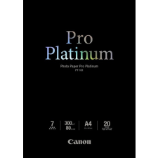 Canon PT101 Pro Platinum fotópapír 300g A4 20db /2768B016/ fényképező tartozék
