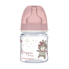Canpol babies Anti-kólikás cumisüveg 120ml Easy Start BONJOUR PARIS pink cumisüveg