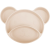 Canpol Babies Bear osztott tányér tapadókoronggal Beige 1 db