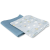Canpol Babies BONJOUR PARIS muszlin pelenka, 2 db, 70x70 cm, kék
