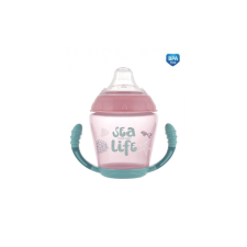 Canpol Babies Canpol Cseppmentes itatópohár puha ivócsőrrel 230 ml (9h+) - Rózsaszín itatópohár