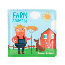 Canpol Babies Canpol puha pancsolókönyv - Farm animals fürdőszobai játék