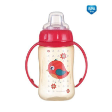 Canpol Babies Canpol Trainig Cup Silicone cseppmentes itatópohár 320 ml Madárka babaétkészlet
