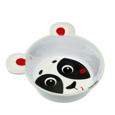 Canpol Babies Csúszásmentes melamin füles tálka - Panda babaétkészlet