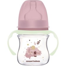 Canpol Babies EasyStart Sleepy Koala 120 ml cumisüveg 0 m+ Pink 120 ml cumisüveg