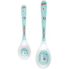 Canpol Babies Exotic Animals Spoon kiskanál 2 db Turquoise 2 db babaétkészlet