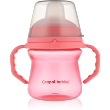 Canpol Babies FirstCup 150 ml bögre Pink 6m+ 150 ml babaétkészlet