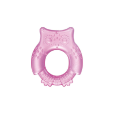 Canpol Babies hűtőrágóka - Rózsaszín bagoly rágóka