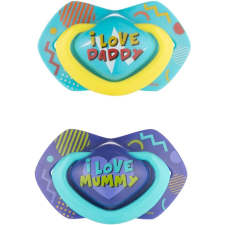 Canpol Babies NEON LOVE 6–18 hó 2 db kék (5901691843844) cumi