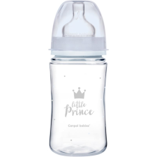 Canpol Babies Royal Baby cumisüveg 3m+ Blue 240 ml cumisüveg