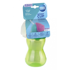 Canpol BABIES Sport palack szívószállal 370 ml - zöld cumisüveg