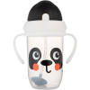 Canpol Babies Súlyozott szívószálas itatópohár, 270ml, BabiesBoo, panda