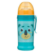  Canpol Sport itatópohár cseppmentes szívószállal 350 ml 12h+ Maci itatópohár