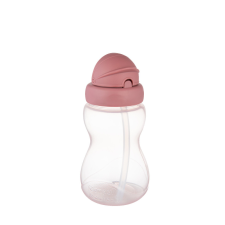 Canpol Sport itatópohár szívószállal 270ml rózsaszín babaétkészlet