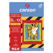CANSON A4 10ív tigris színes kivágólap iskolai kiegészítő