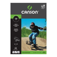 CANSON Fotókarton Canson A/4 fekete 10 ív/csomag fotópapír