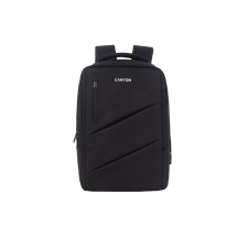 Canyon bpe-5 15,6" notebook poliészter hátizsák fekete cns-bpe5b1 számítógéptáska