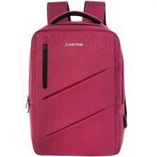 Canyon bpe-5 15,6" piros notebook hátizsák cns-bpe5bd1 számítógéptáska