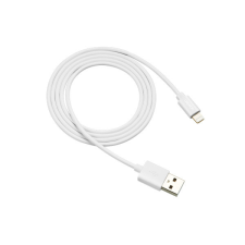 Canyon CANYON Töltőkábel, USB - LTG, Apple kompatibilis, fehér - CNS-MFICAB01W kábel és adapter